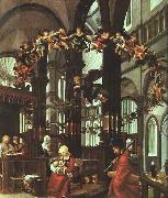 The Birth of the Virgin Albrecht Altdorfer